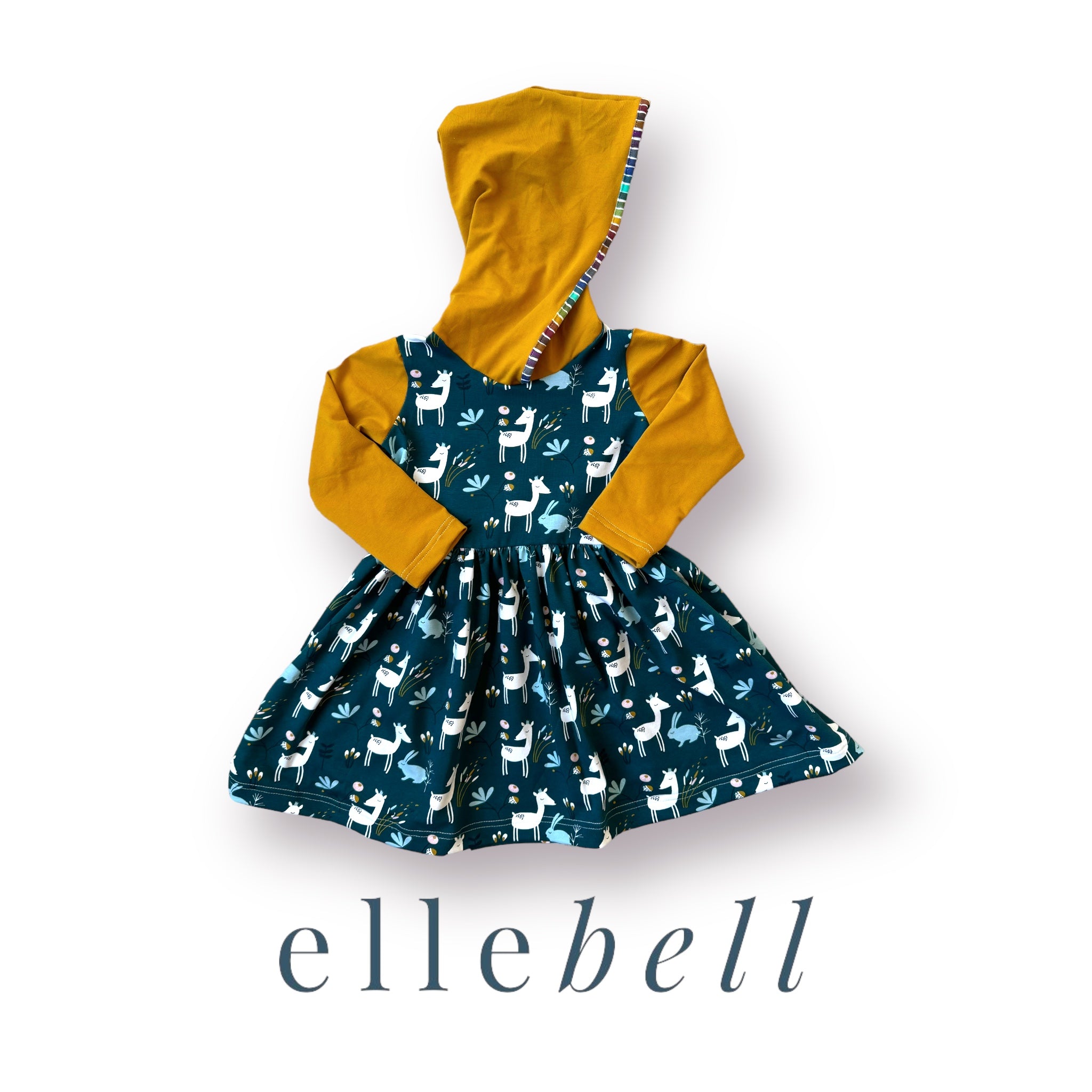 Forest Friends Hooded Dress