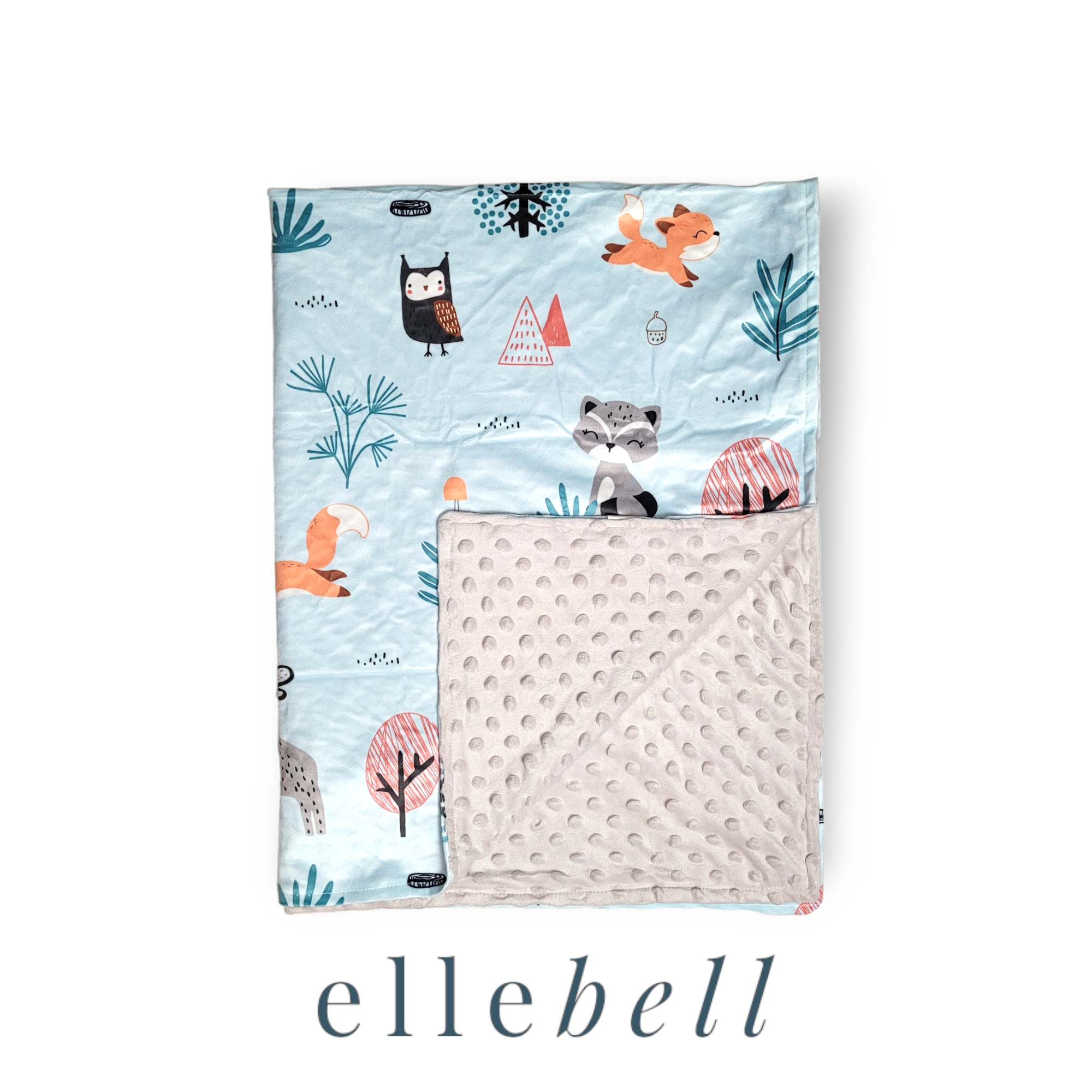 Minky Blanket - Woodland
