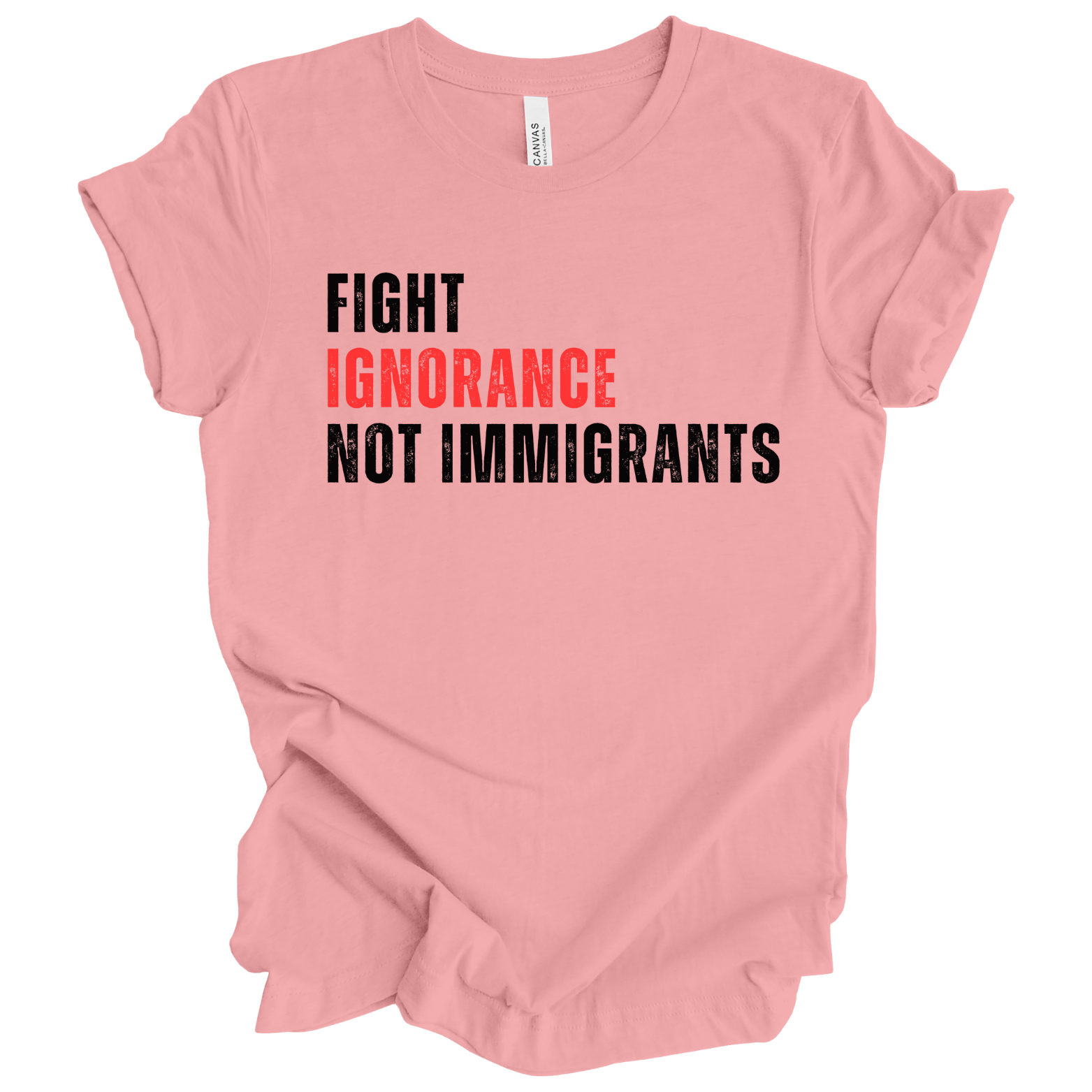 Fight Ignorance Not Immigrants - T-shirt