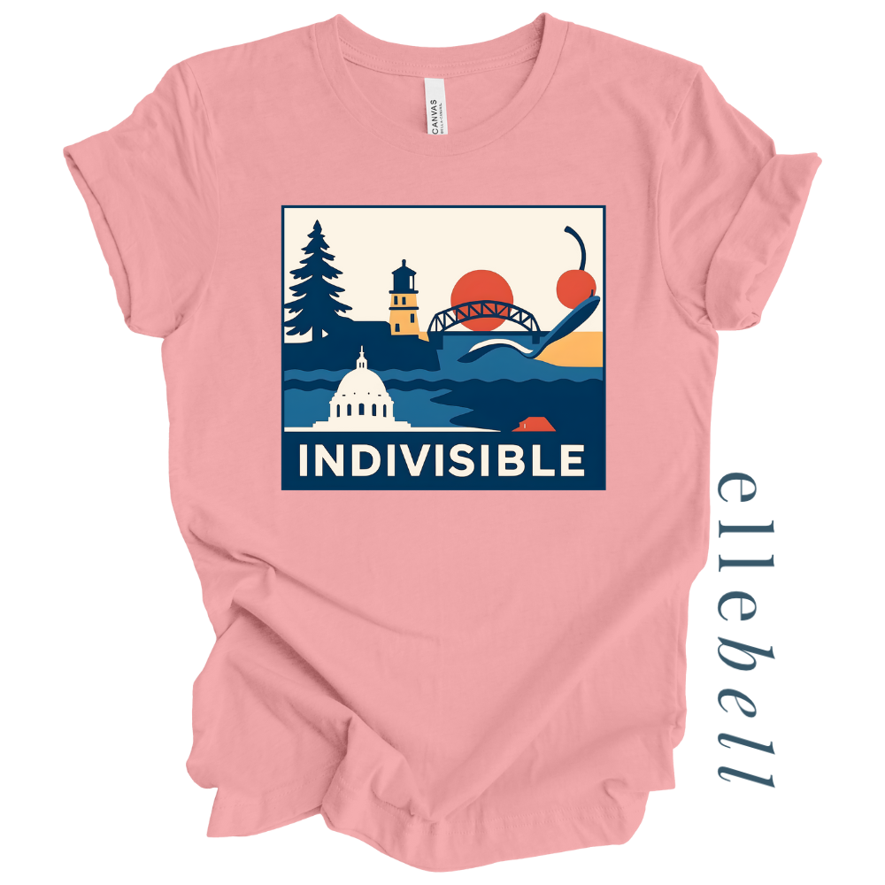 Minnesota Indivisible Icons - T-Shirt
