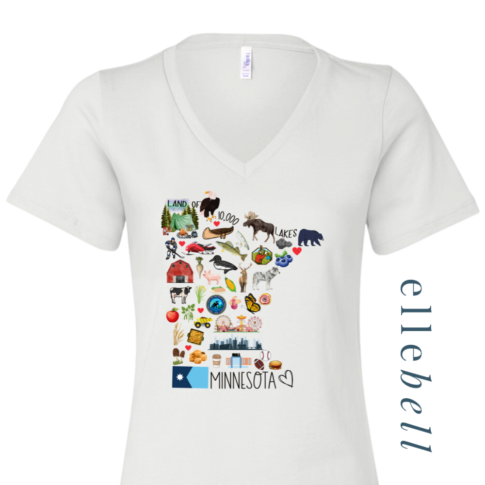 Minnesota Symbols - T-shirt