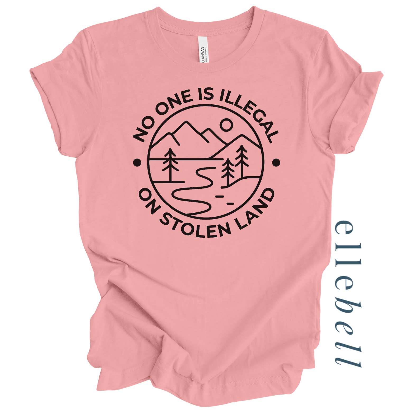 No One Is Illegal On Stolen Land - T-shirt