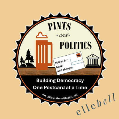 Pints and Politics 3” Vinyl Sticker