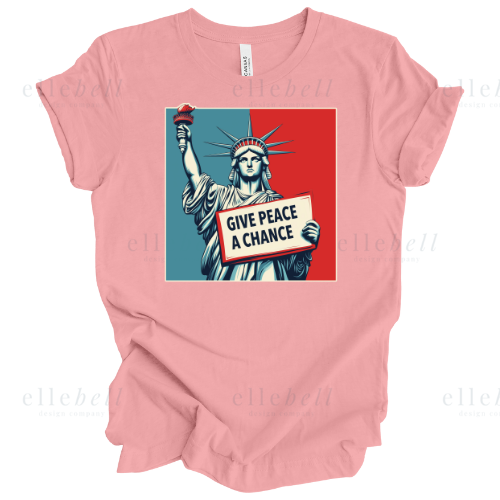 Give Peace A Chance T-shirt (ships in 3-5 business days)