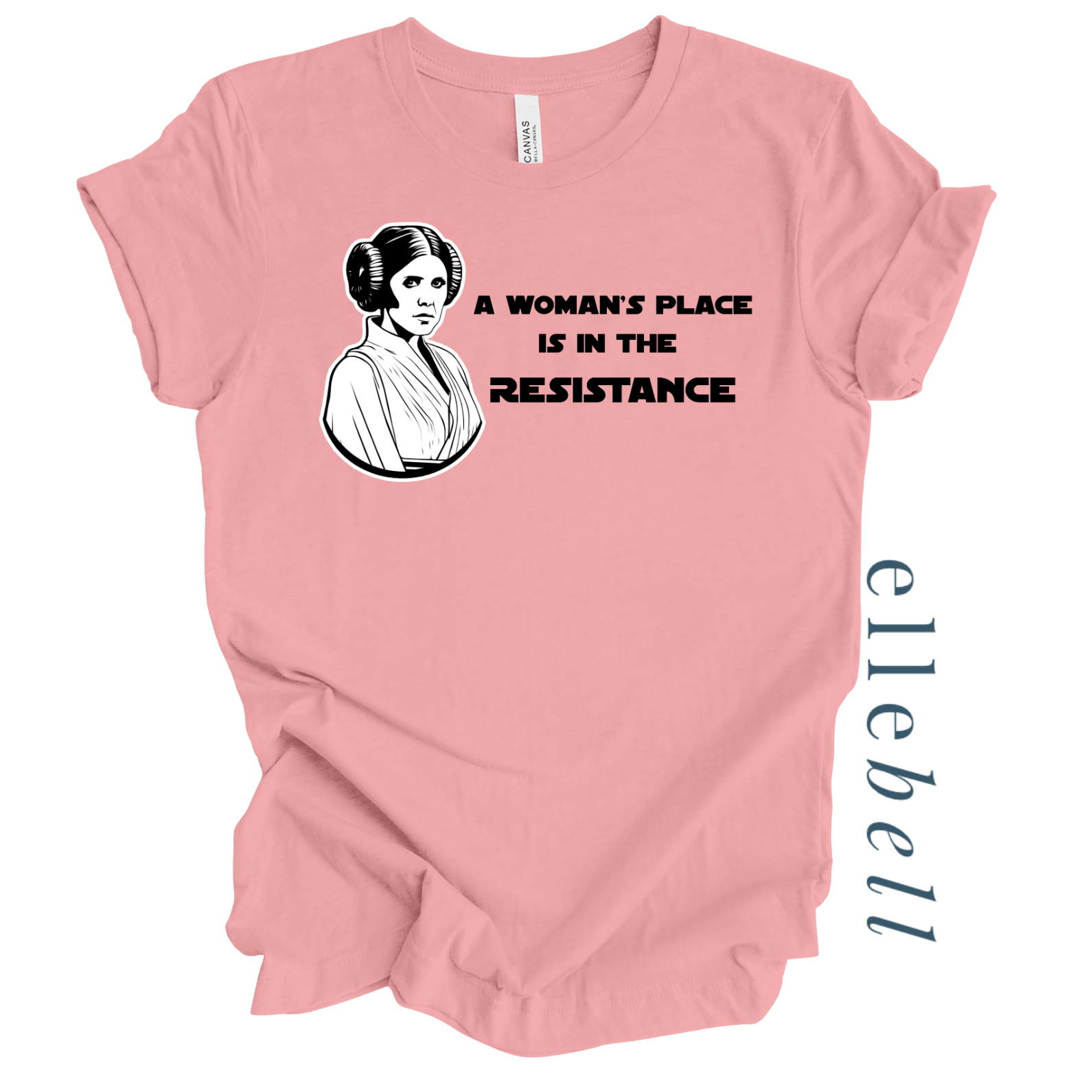 A Woman's Place Is In The Resistance T-shirt (ships in 3-5 business days)