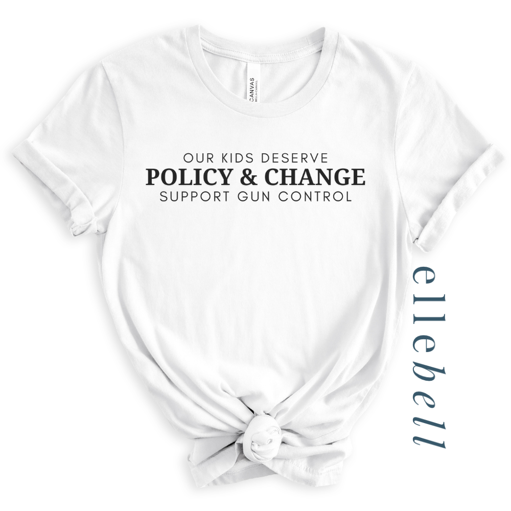 Policy and Change T-Shirt (ships in 3-5 business days)