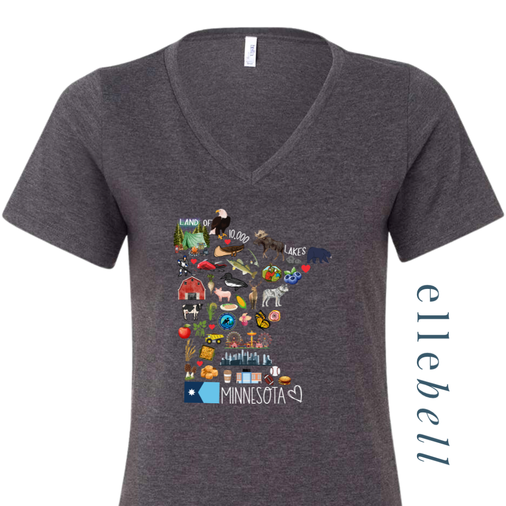 Minnesota Symbols - T-shirt