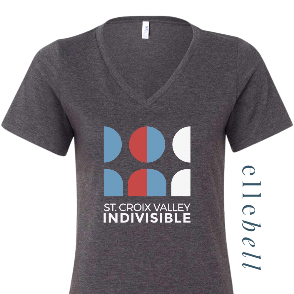 St. Croix Valley Indivisible - T-shirt (Stacked Logo)