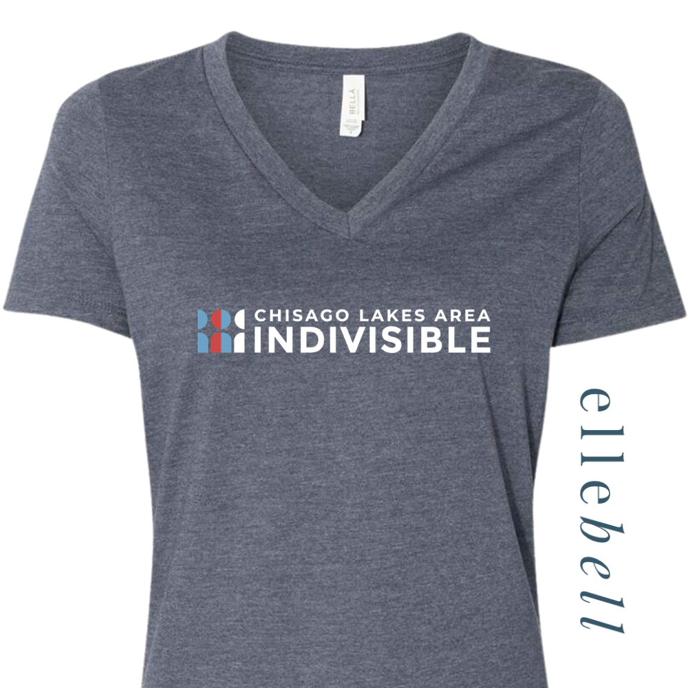 Chisago Lakes Indivisible - T-shirt (Horizontal Logo)