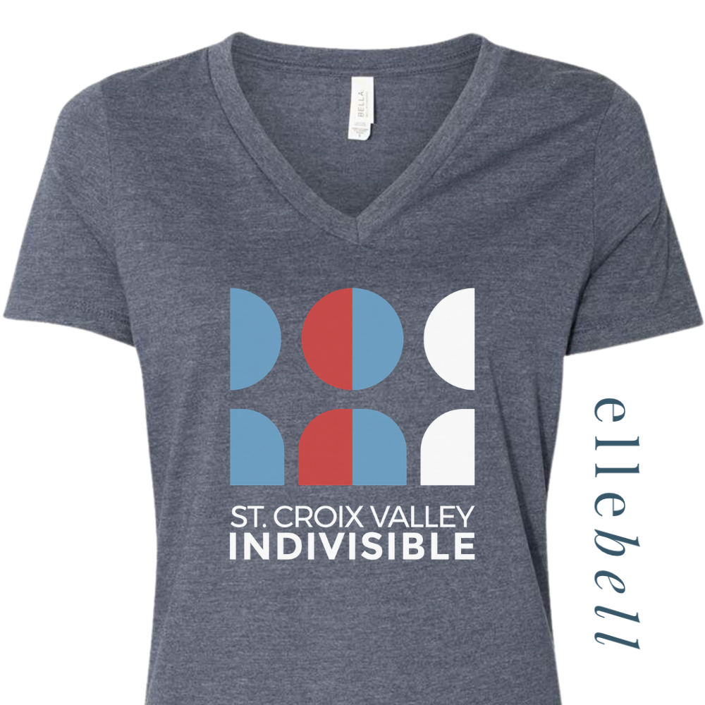 St. Croix Valley Indivisible - T-shirt (Stacked Logo)