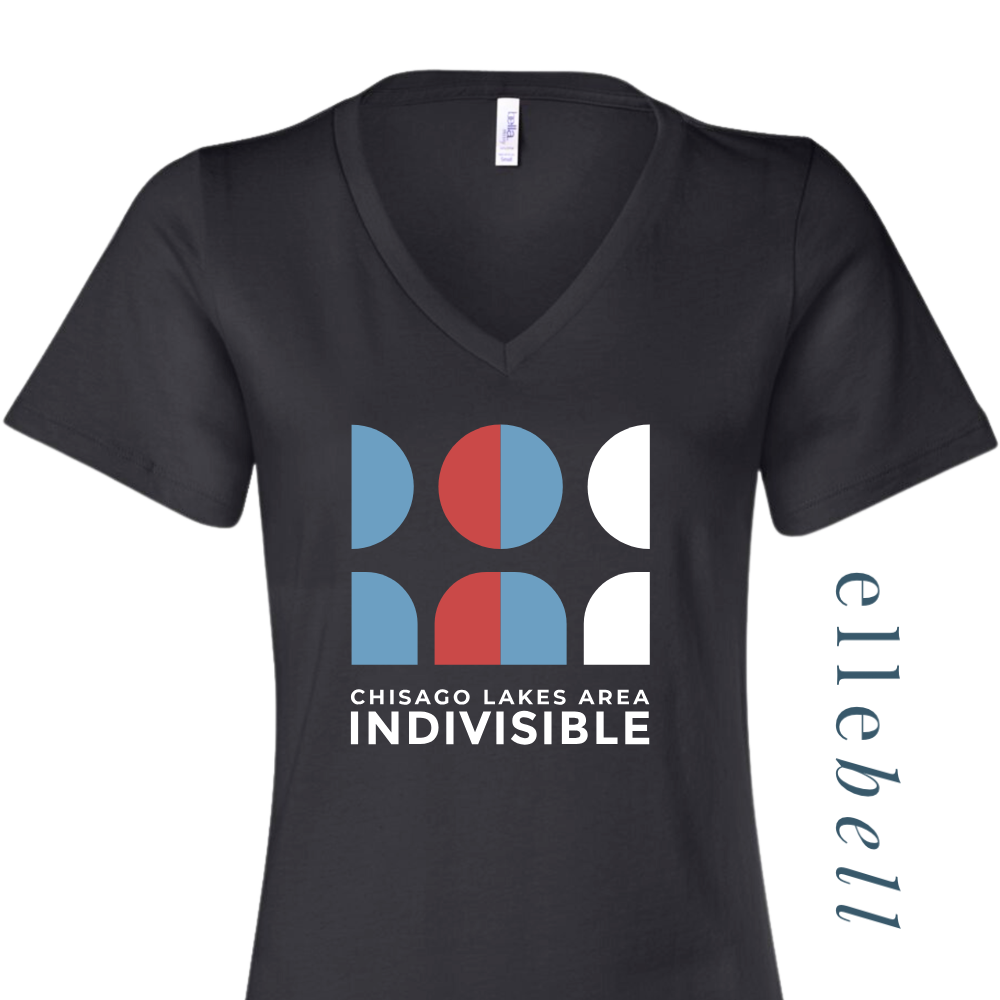 Chisago Lakes Indivisible - T-shirt (Stacked Logo)