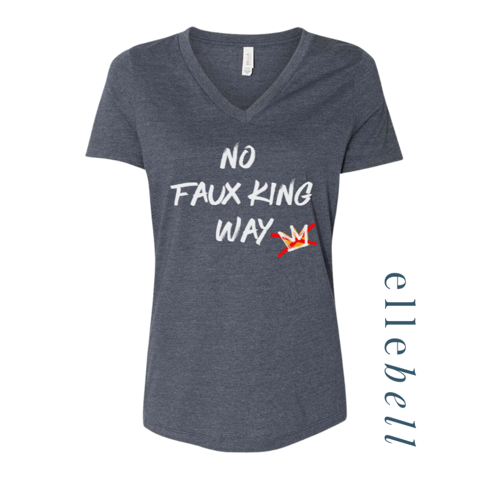 No Faux King Way - T-shirt