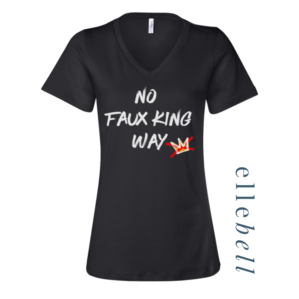 No Faux King Way - T-shirt
