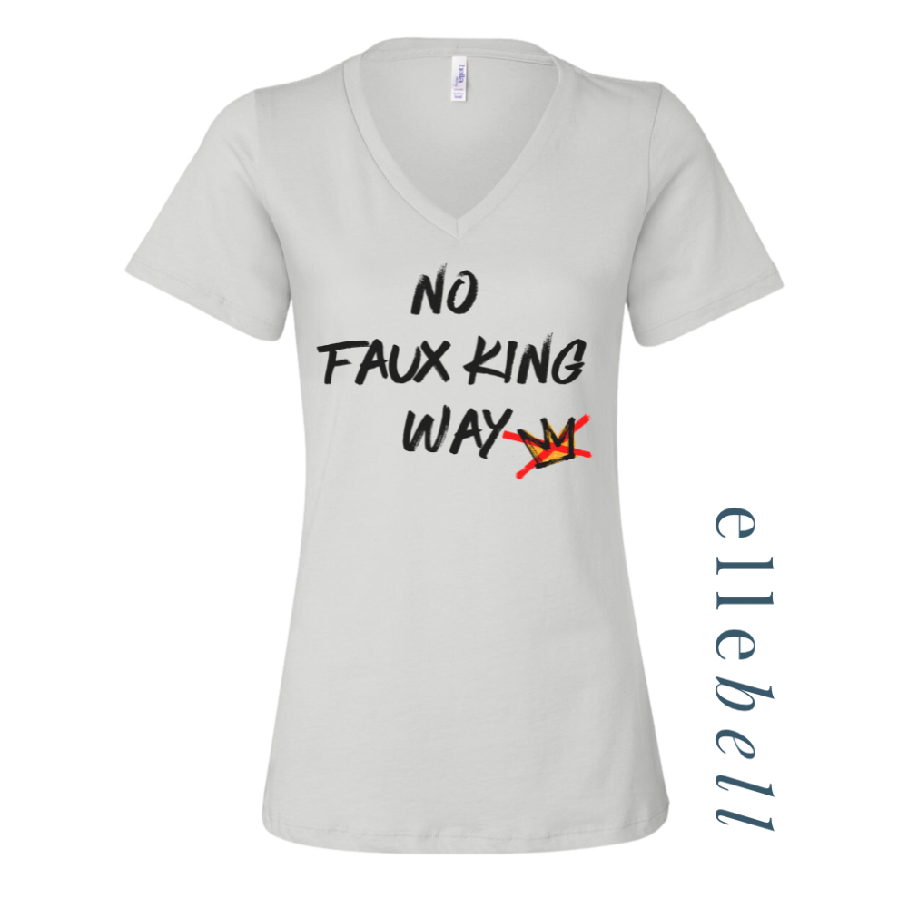 No Faux King Way - T-shirt