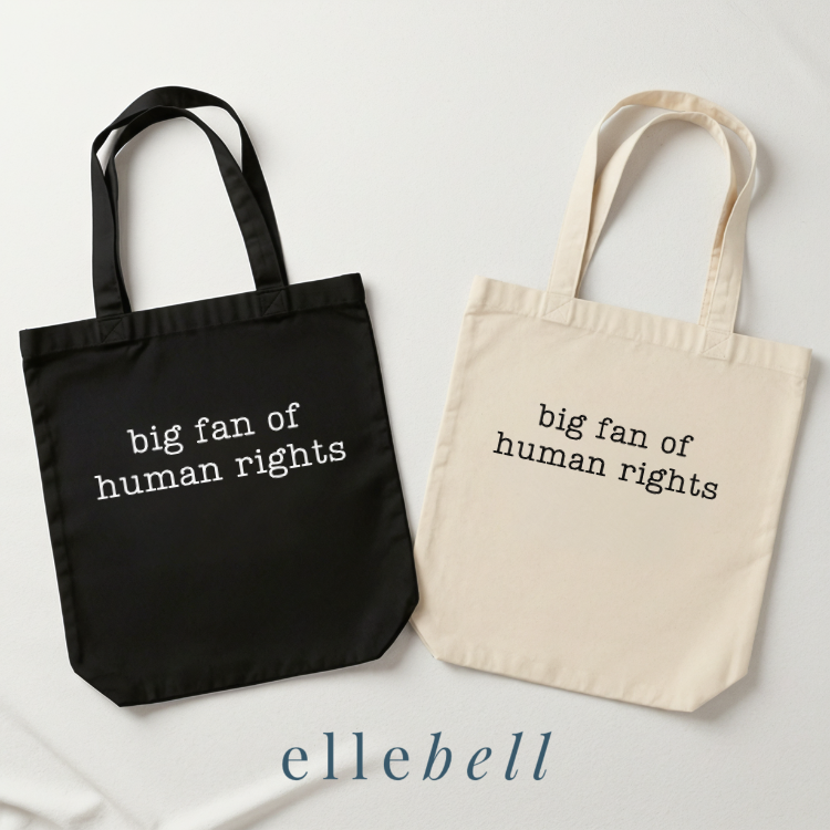 Big Fan of Human Rights - Tote Bags