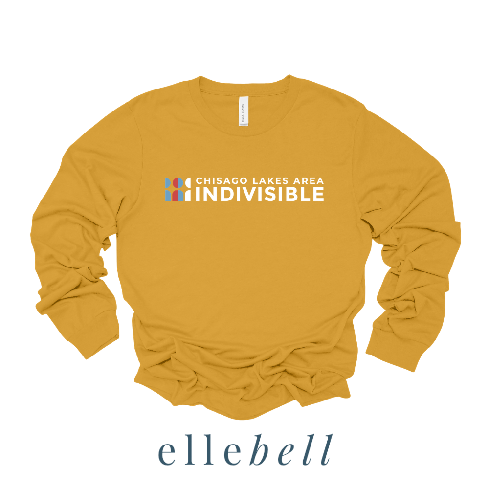 Chisago Lakes Indivisible - Long Sleeve Tee (Horizontal Logo)
