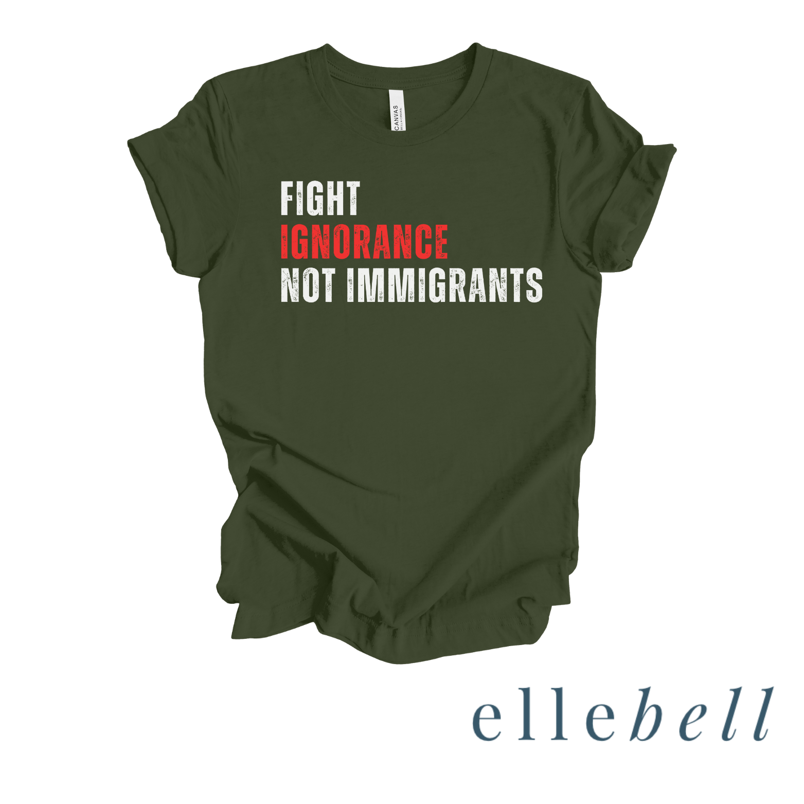 Fight Ignorance Not Immigrants - T-shirt