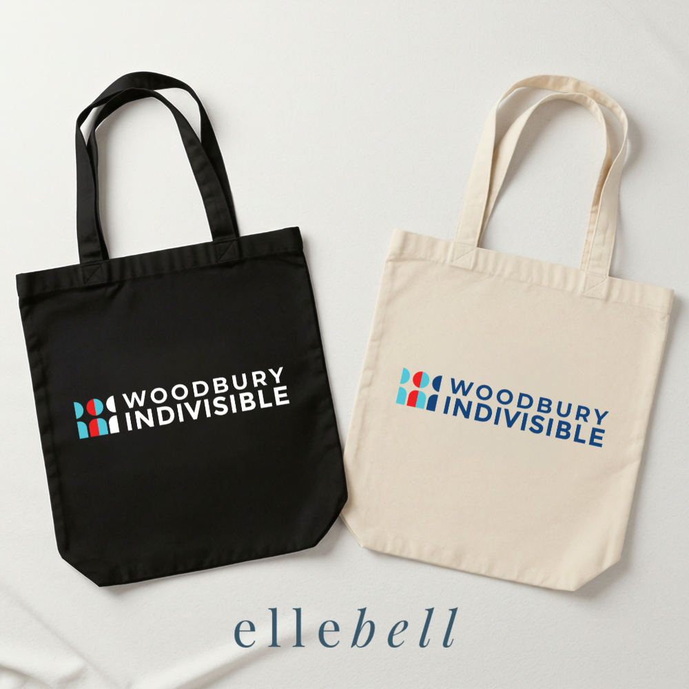 Woodbury Indivisible (Horizontal Logo) - Tote Bag