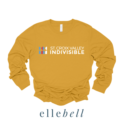 St. Croix Valley Indivisible - Long Sleeve Tee (Horizontal Logo)