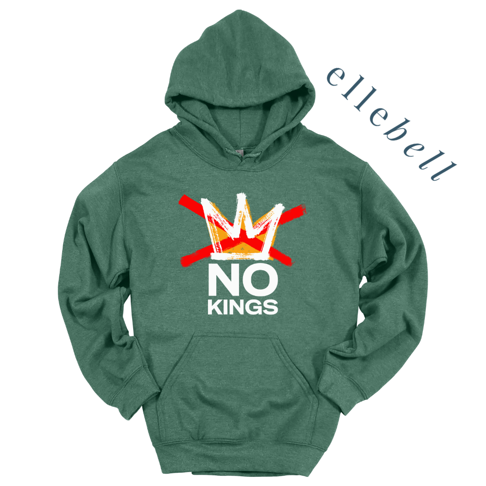 No Kings Hooded Sweatshirt (ships in 3-5 business days)