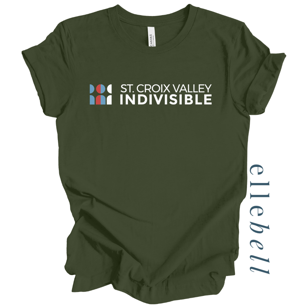 St. Croix Valley Indivisible - T-shirt (Horizontal Logo)