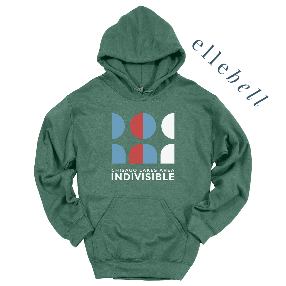Chisago Lakes Indivisible - Hoodie (Stacked Logo)