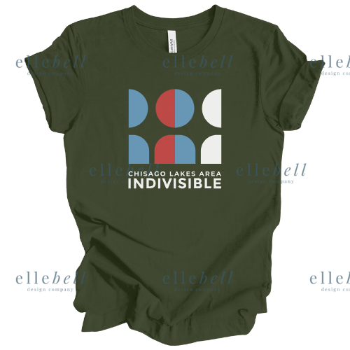 Chisago Lakes Area Indivisible T-shirt (ships in 3-5 business days)