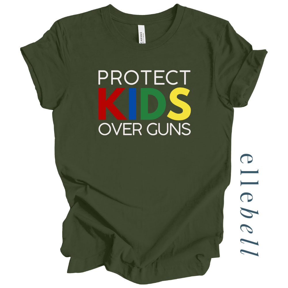 Protect Kids Not Guns T-Shirt (ships in 3-5 business days)