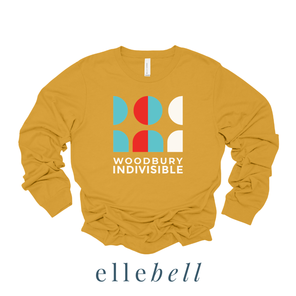 Woodbury Indivisible (Stacked Logo) - Long Sleeve Tee