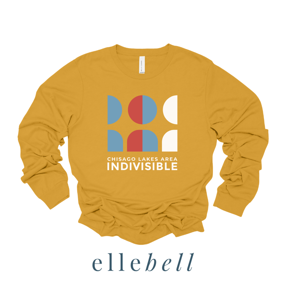 Chisago Lakes Indivisible - Long Sleeve Tee (Stacked Logo)
