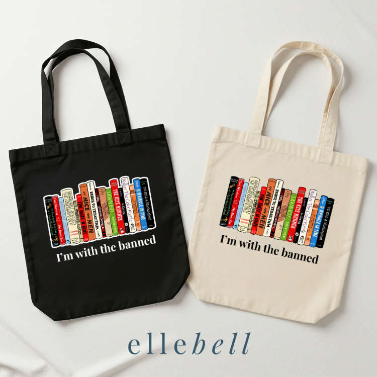 I'm With The Banned - Tote Bags