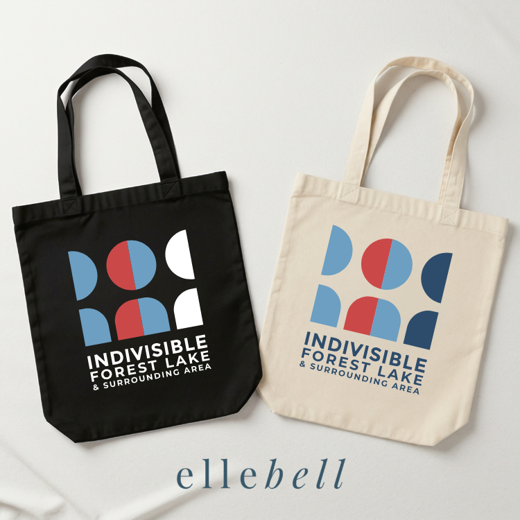 Forest Lake Indivisible - Tote Bags