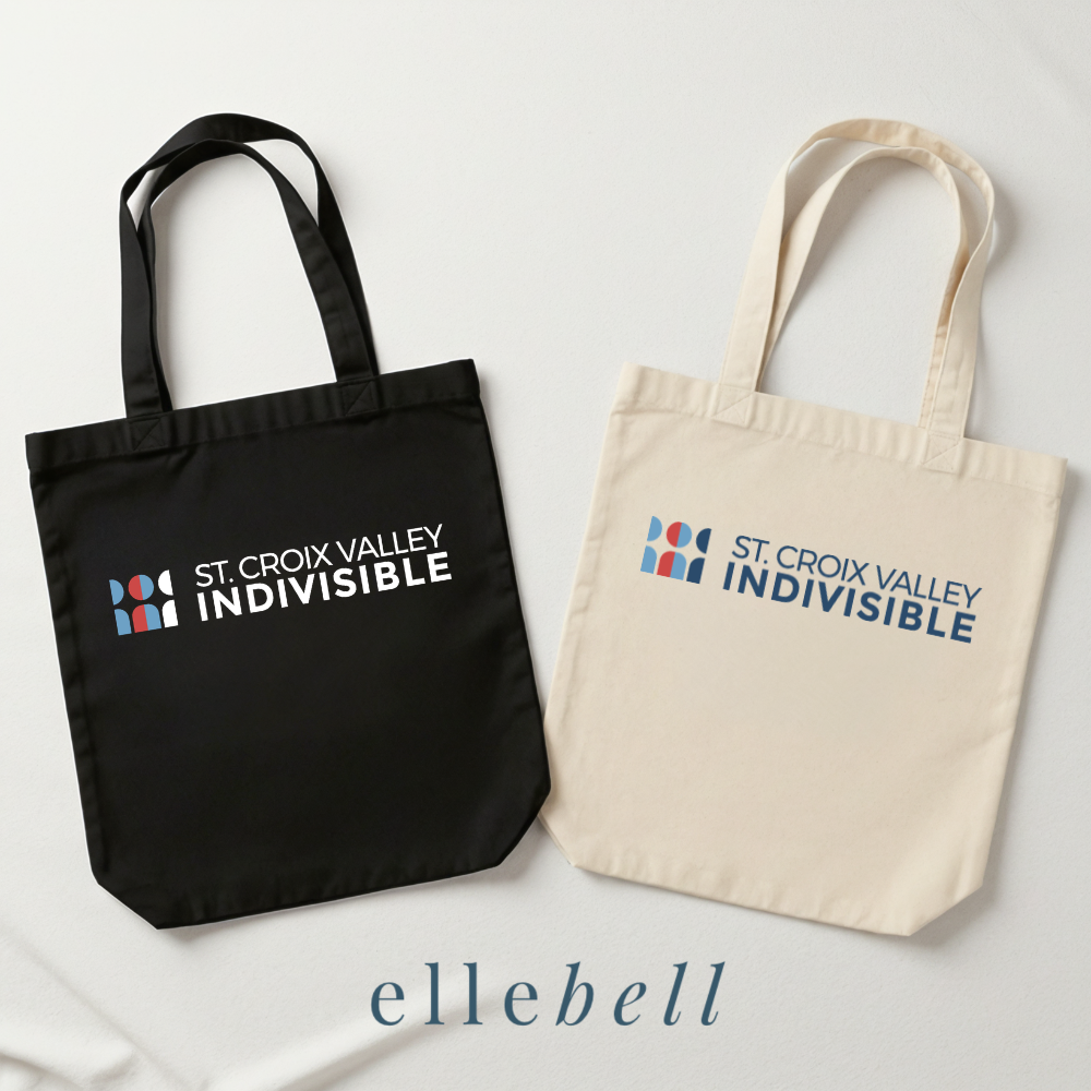 St. Croix Valley Indivisible - Tote Bag (Horizontal Logo)