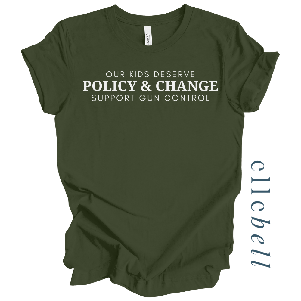 Policy and Change T-Shirt (ships in 3-5 business days)