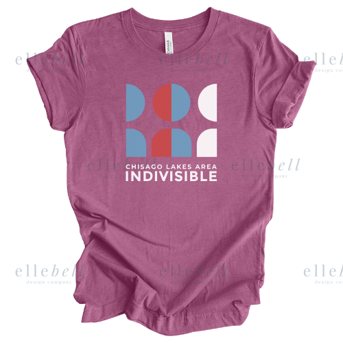 Chisago Lakes Area Indivisible T-shirt (ships in 3-5 business days)