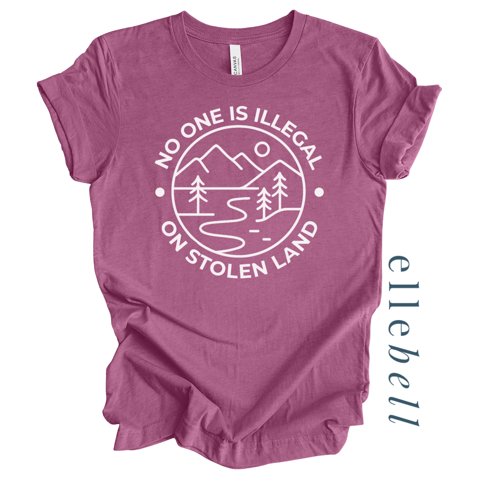 No One Is Illegal On Stolen Land - T-shirt