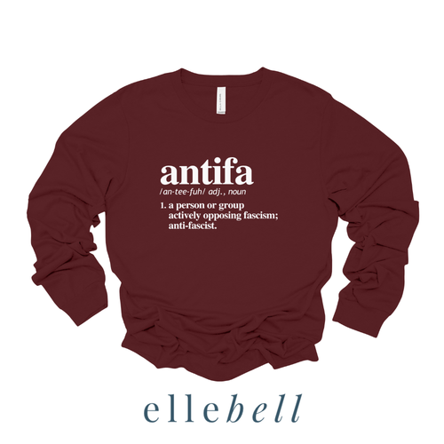 Antifa - Long Sleeve Tee
