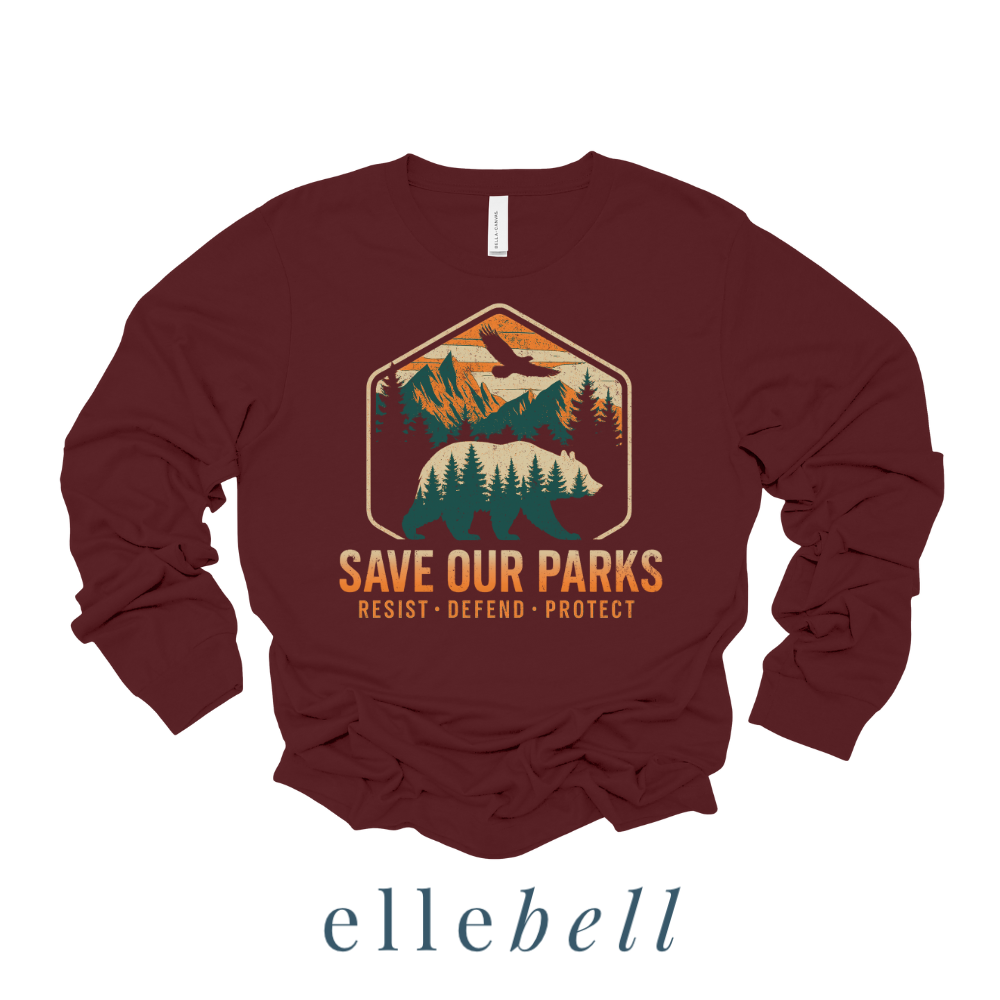 Save Our Parks - Long Sleeve Tee