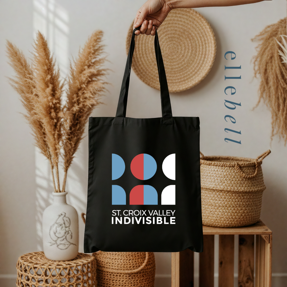 St. Croix Valley Indivisible - Tote Bag (Stacked Logo)