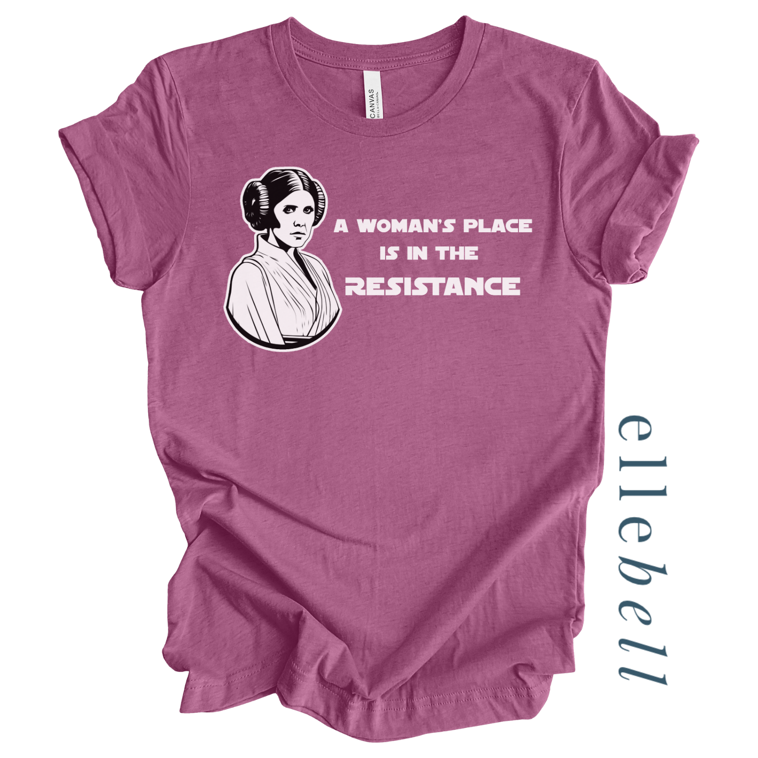 A Woman's Place Is In The Resistance T-shirt (ships in 3-5 business days)