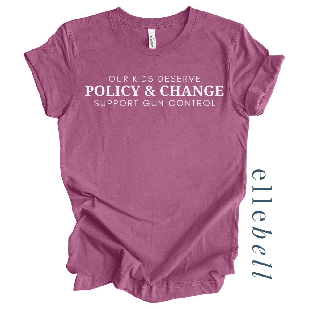 Policy and Change T-Shirt (ships in 3-5 business days)