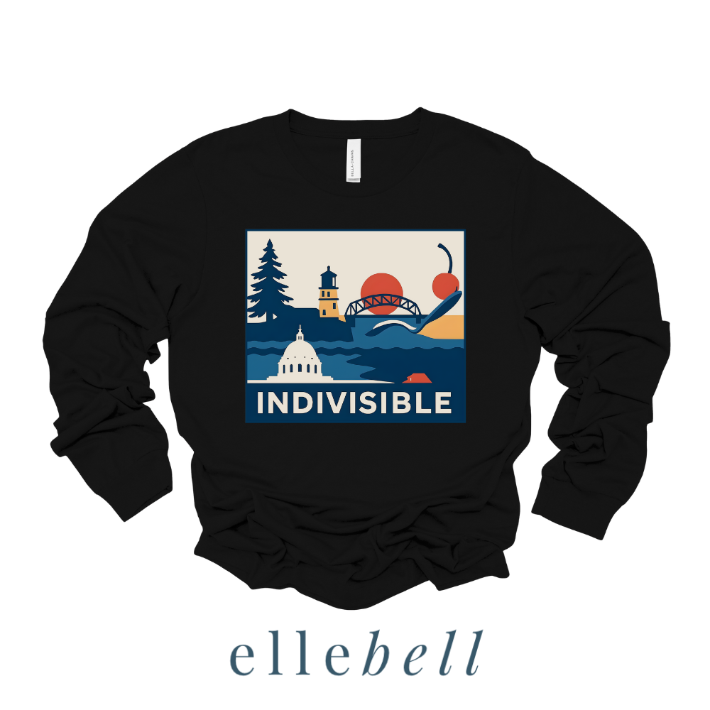 Minnesota Indivisible Icons - Long Sleeve Tee
