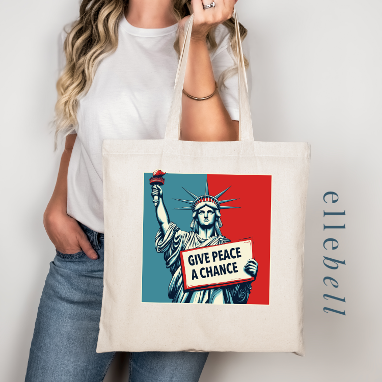 Give Peace A Chance - Tote Bag
