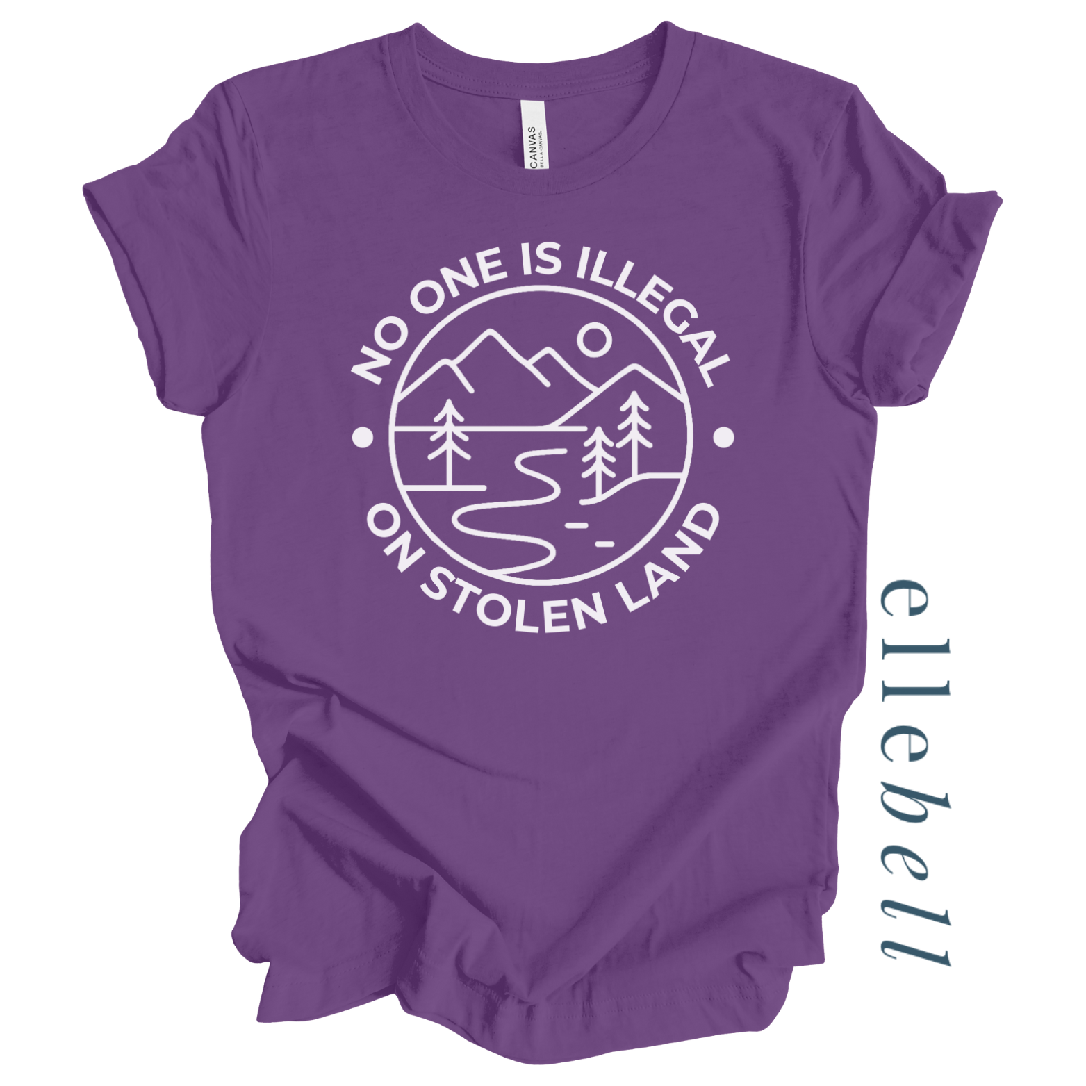 No One Is Illegal On Stolen Land - T-shirt