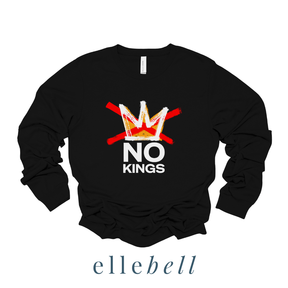 No Kings LS Tee (ships in 3-5 business days)