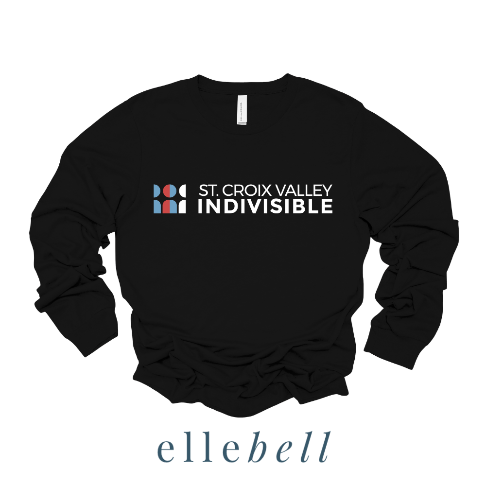 St. Croix Valley Indivisible - Long Sleeve Tee (Horizontal Logo)