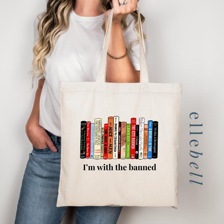 I'm With The Banned - Tote Bags