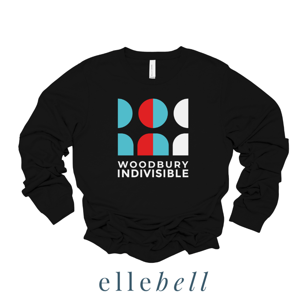Woodbury Indivisible (Stacked Logo) - Long Sleeve Tee