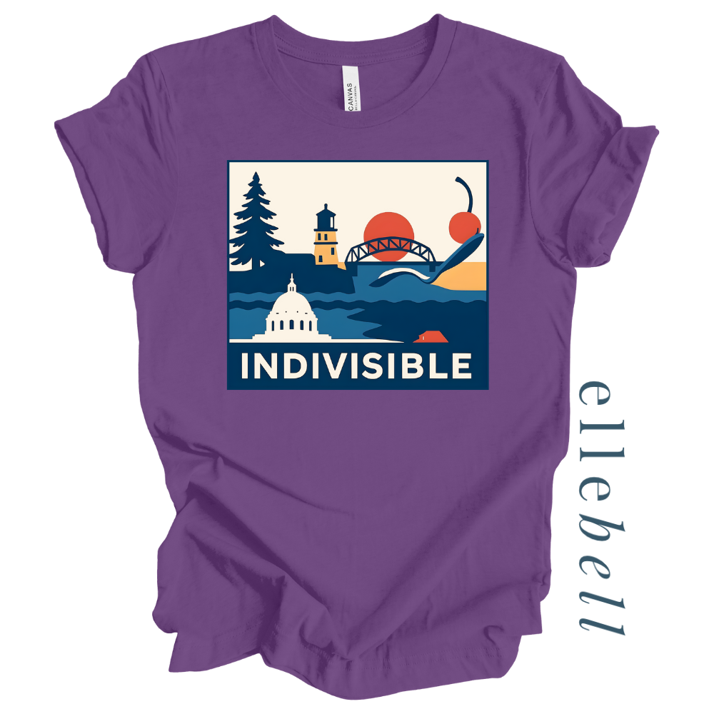 Minnesota Indivisible Icons - T-Shirt