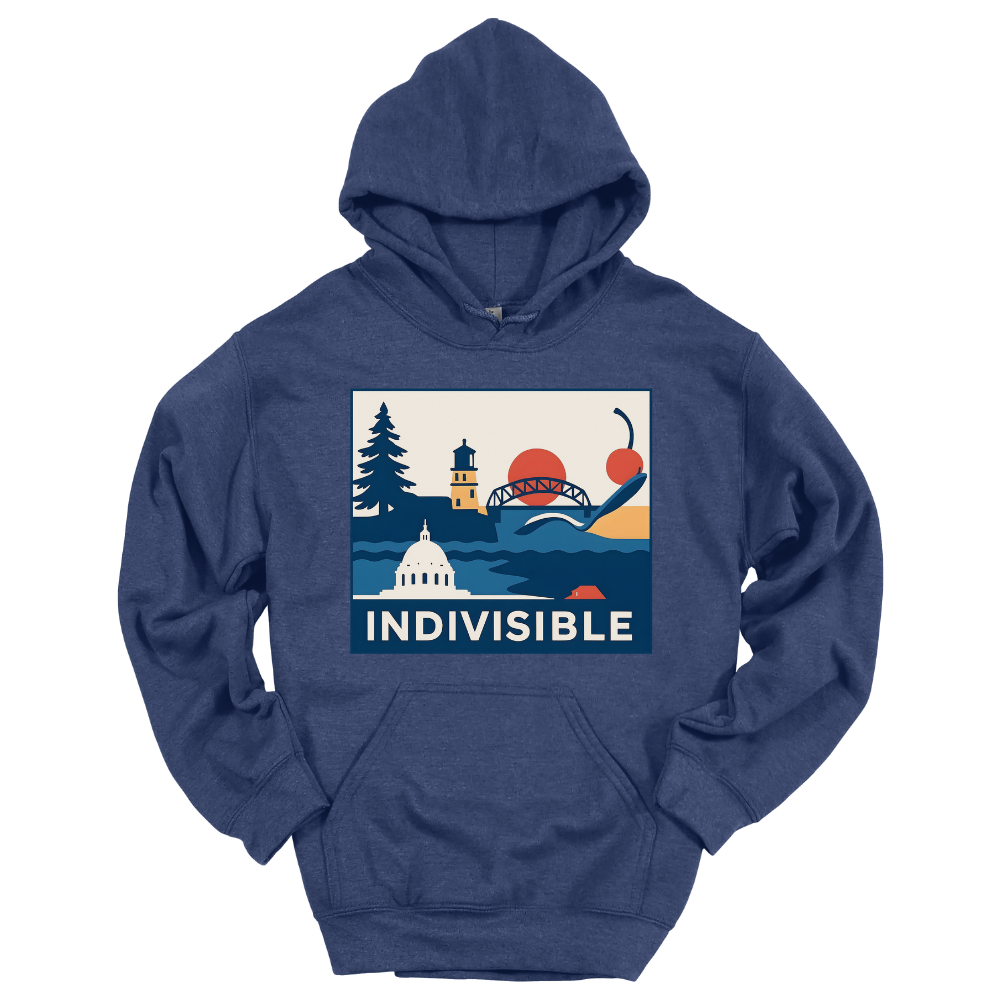 Minnesota Indivisible Icons - Hoodie